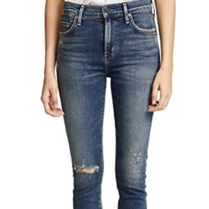 Aritzia Citizens of Humanity Rocket Crop Skinny